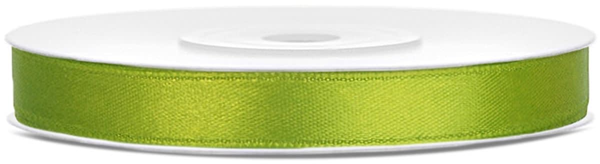 Vert Ribbon Decorations :: Holidays :: Apple green satin ribbon 25 m