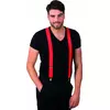 Adult red suspenders