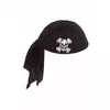 Adult black pirate bandana hat