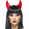 Adult Red Devil Horns Halloween