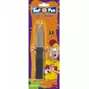 Retractable humorous knife
