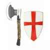 Plastic Children's Knight Shield and Axe Kit