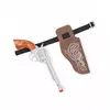 Barnas cowboypistol og belte i plast