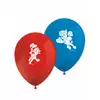 8 Red and Blue Paw Patrol Latex Balloons Ready for Action