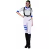 Astronautkostyme for kvinner, Størrelse: Small