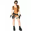 Sexy adventurer costume for women, Size: Small/Medium