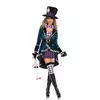 Sexy hatter costume for women, Size: Small (36-38)
