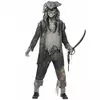 Halloween Men's Pirate Ghost Costume, Size: Large