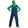 Luigi Deluxe-kostyme for voksne, Størrelse: Medium