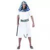 Komplett egyptisk faraokostyme for menn, Størrelse: Medium