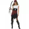 Women's lace pirate costume, Size: Medium