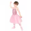 Rosa ballerinakostyme til jenter, Størrelse: 3–4 år (92–104 cm)
