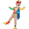 Happy clown costume for children, Size: 4-6 years (110-120 cm)