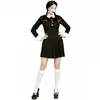 Gothic schoolgirl costume for women, Size: Small