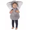Grey elephant costume for children, Size: 18-24 months (86-92cm)
