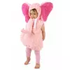 Pink elephant costume for children, Size: 18-24 months (86-92cm)