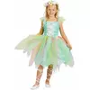 Water green fairy costume for girls, Size: 4-6 years (110-120 cm)
