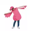 Children's flamingo costume, Size: 3-4 years (92-104 cm)