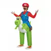 Nintendo® Mario on Yoshi oppblåsbart kostyme for barn
