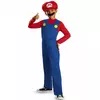 Mario-kostyme til barn, Størrelse: 5–6 år (109–126 cm)
