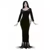 Morticia Addams-familiens kostyme til kvinner, Størrelse: Large