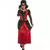 Women's masked gothic vampire costume, Size: Large
