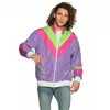 Men's retro jogging jacket, Size: Small