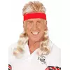 Adult blond mullet headband
