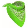 Fluorescerende grønn bandana for voksne