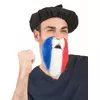Voksen fransk tricolor supporter skjegg
