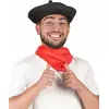 Tradisjonell svart beret