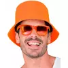 Voksen fluorescerende oransje bob