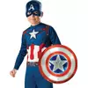 Captain America 30cm Metallic Plastic Shield for Kids