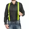 Yellow adult suspenders