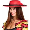 Rød spansk danserhatt for kvinner