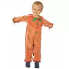 Gingerbread man costume for children, Size: 7-9 years (120-130 cm)