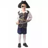 Chic pirate costume for boys, Size: 10-12 years (130-140 cm)