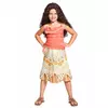 Deluxe Vaiana costume for girls, Size: 7-8 years (124 - 136 cm)