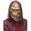 Lateksmaske for voksne, reptilspisende skjelett