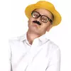 Gul stråbåthatt