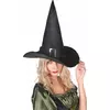 Adult Halloween Velvet Witch Hat