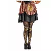 women's black steampunk tights