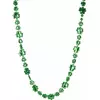 Glitrende grønt kløverhalskjede til St. Patricks dag for voksne