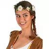 Voksen hvit tusenfrydblomstkrone