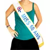 Miss 60 years sash