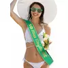 Miss Mojito grønt skjerf til dame