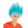Goku Saiyan Super Dragon Ball Barn Blå Parykk