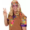 Adult hippie blonde wig