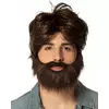 Adult Dude Wig with Beard and Mustache