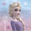20 Frozen papirservietter 33 x 33 cm